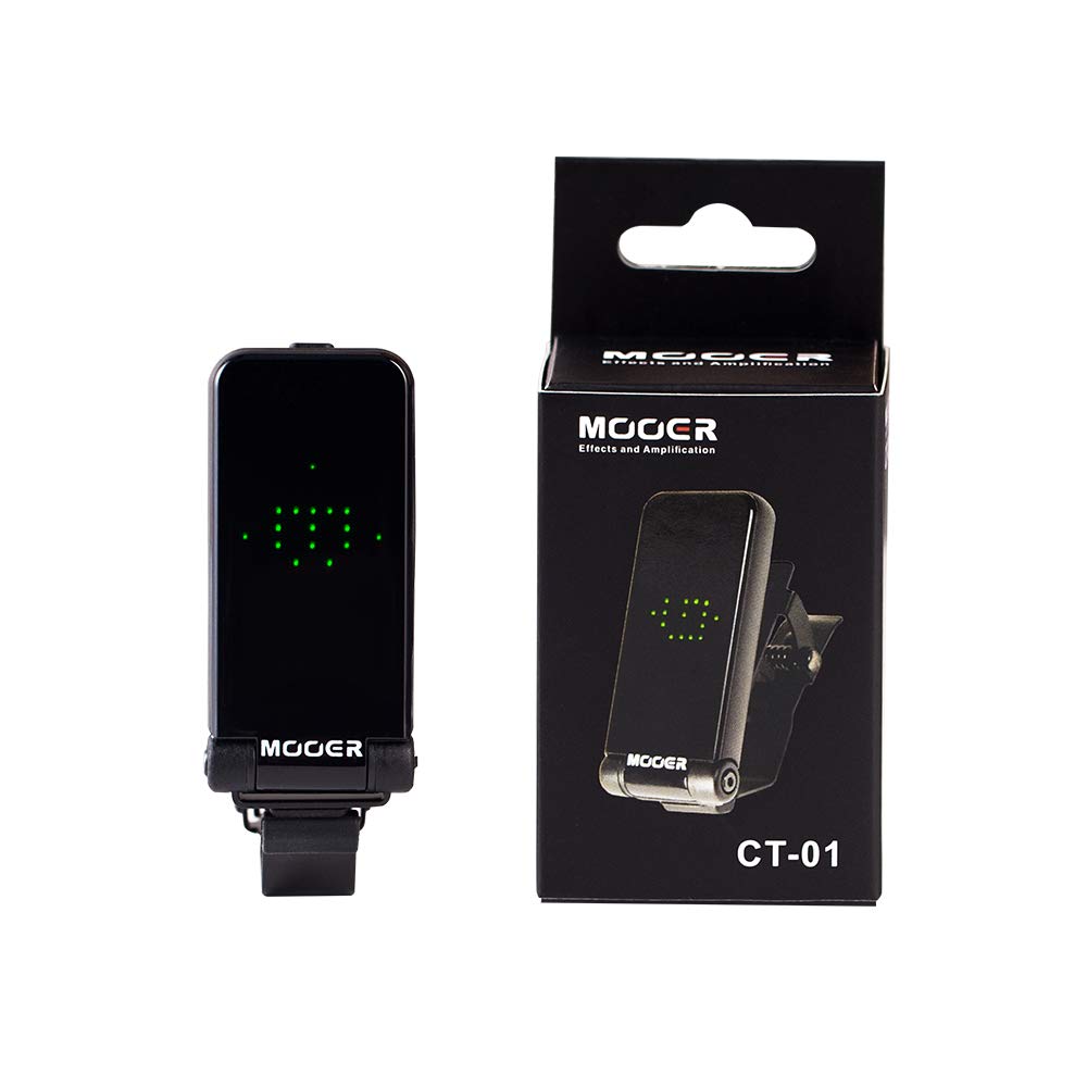 Mooer Clip On Tuner Electric Guitar Tuner Bass Guitar Tuner Acoustic Guitar Tuner Chromatic Tuner All Instruments Tuner