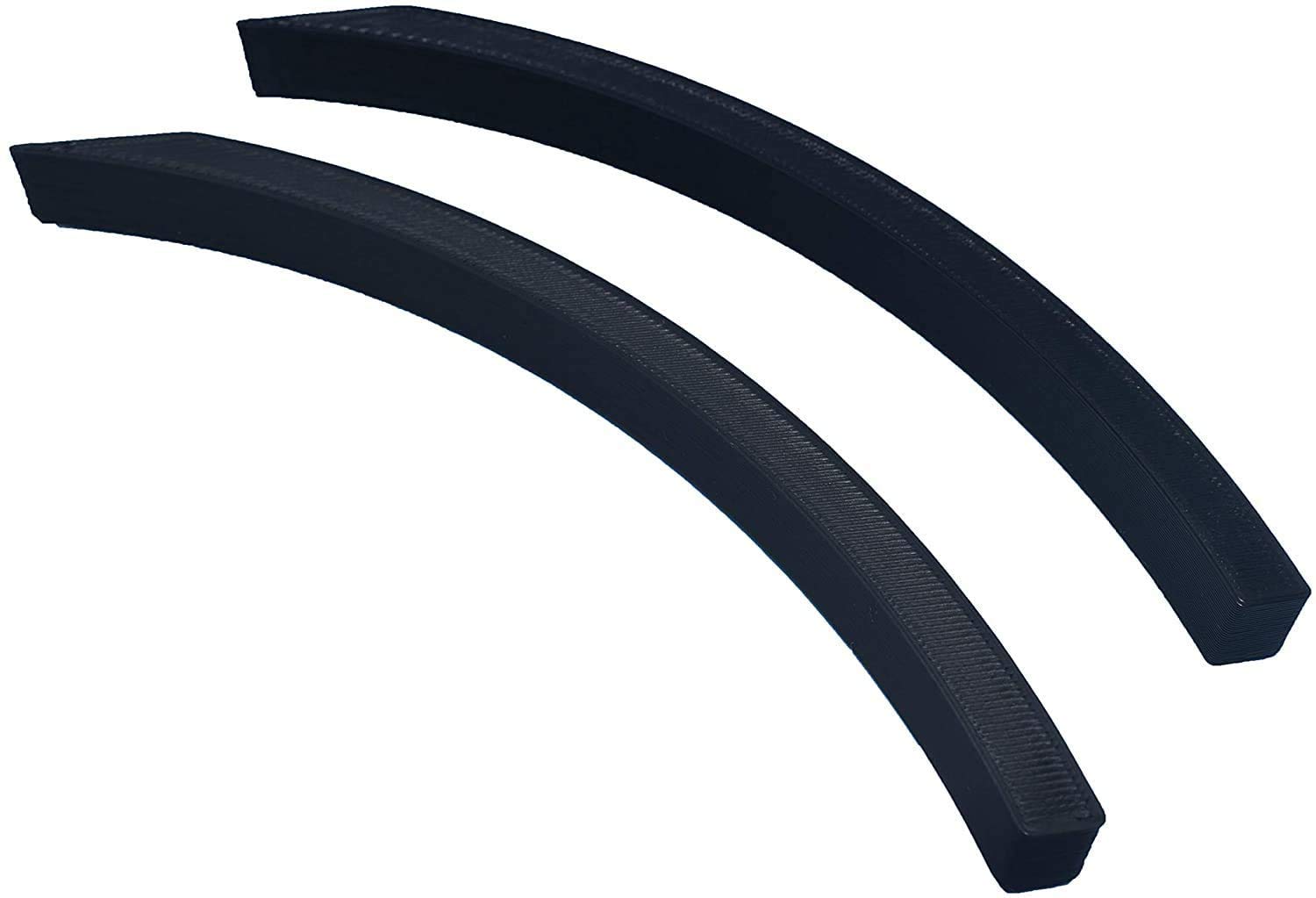 Splashncolor Bumper Extender Guard Height Adjuster For Roomba Eufy Vacuum Cleaner, 2 Pcs Made With Durable Material And Easy To