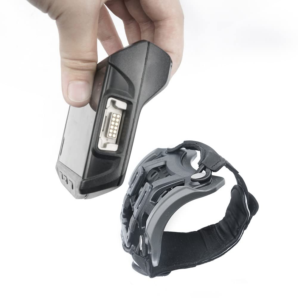 Wristband Pda Holder, Wrist Mount Strap For Zebra Wt6000 Wt60B0 Handheld Computer Scanner, Great For Baggage Handlers,Postal Car