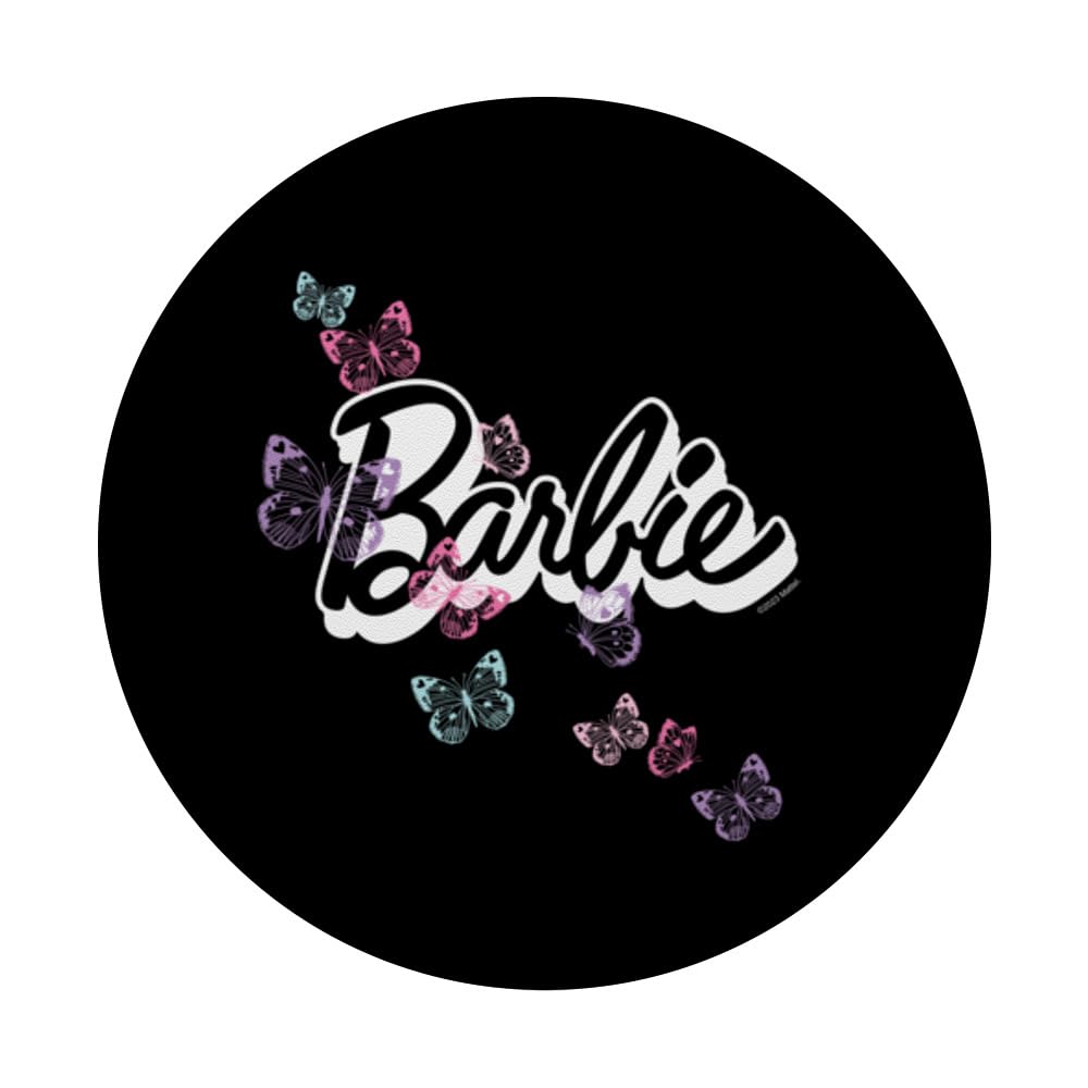 Barbie   Butterfly Logo Popsockets Standard Popgrip