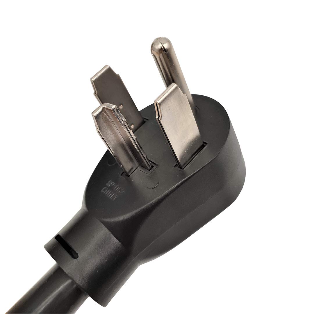 Parkworld 886603 Nema 14 30 Splitter, 240V Splitter Dryer 14 30P Male Plug To (2) 14 30R Female Receptacle, Dryer 4 Prong 30 Amp