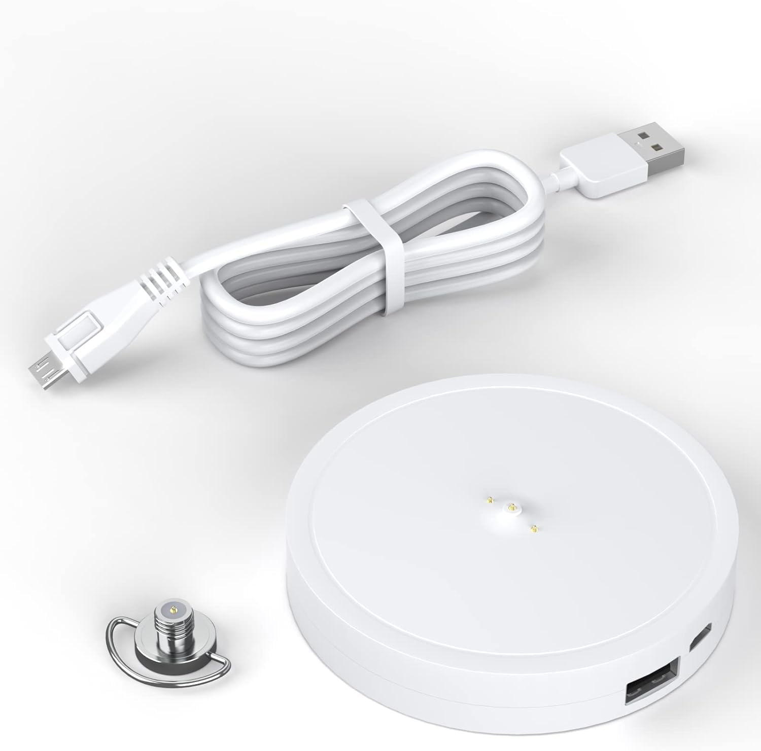 Fgieu Charging Dock Compatible With Ultimate Ears Ue Boom 3, Megaboom 3, Blast & Megablast Portable Waterproof Speaker. (White)