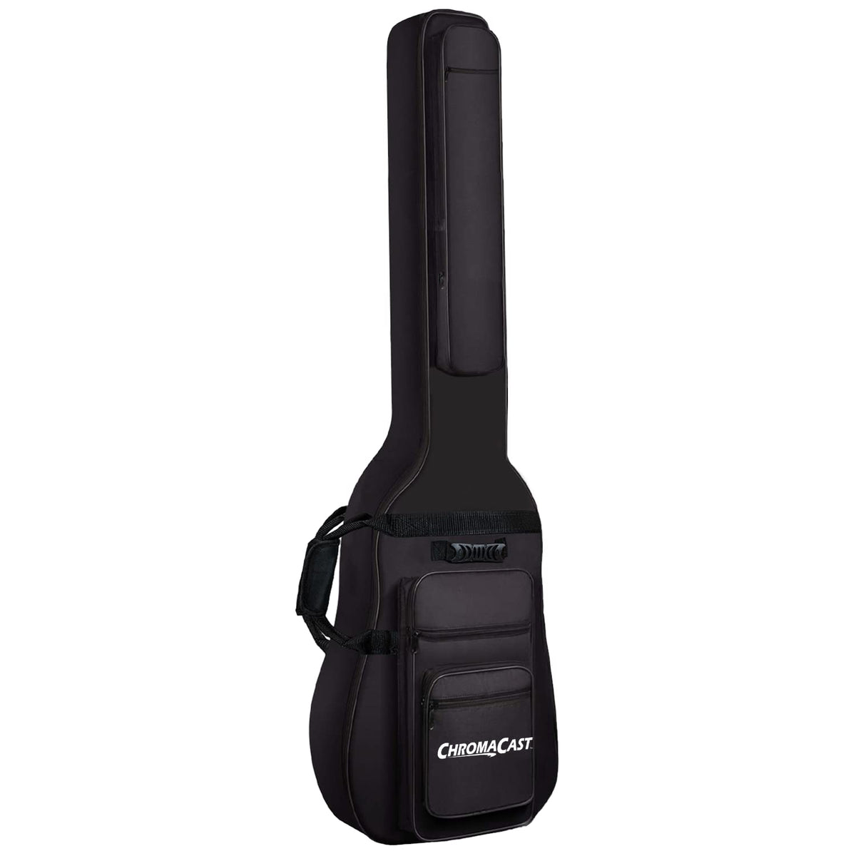 Chromacast Electric Bass Guitar Padded Gig Bag (Cc Bpb, Black