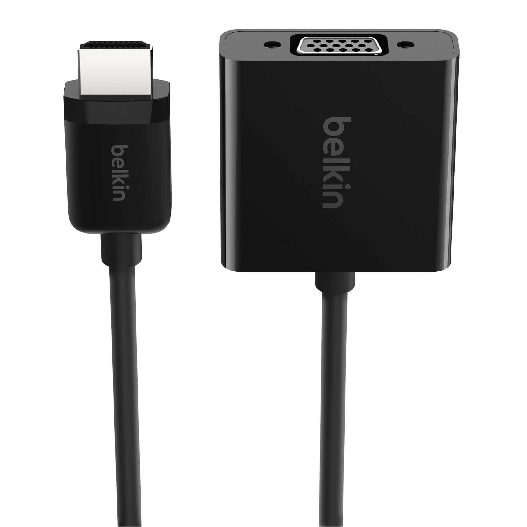 Belkin Hdmi To Vga Adapter With Micro Usb Power And Audio Support, Compatible With Apple Tv 4K And Most Tvs