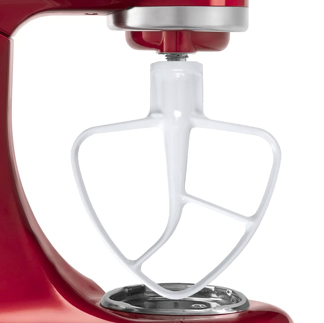 Coated Flat Beater Compatible With Kitchenaid Mixer Ksm90 Ksm150 K45 K45Ss, Kitchen Aid Ultra Power/Classic/Artisan Stand Mixer Assecories.