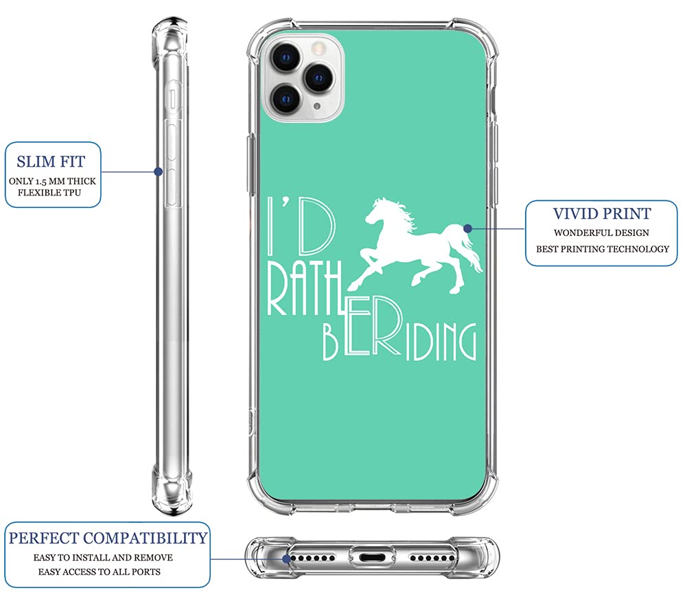 For Iphone 13 Pro Case Horse/Iwone Designer Rubber Durable Protective Skin Cover Shockproof Compatible With Iphone 13 Pro 5G Hor