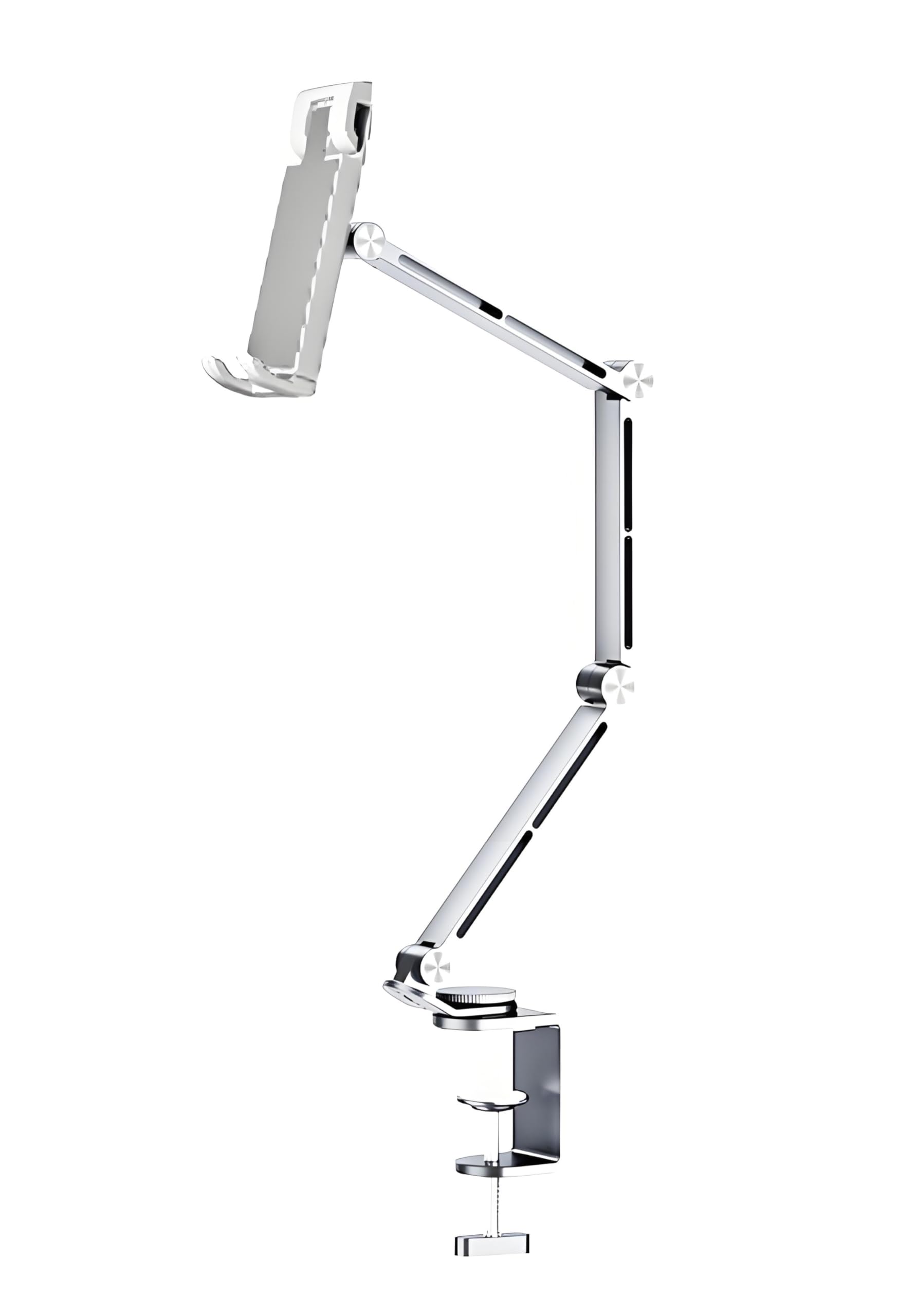 Rotatable Holder Stand Tablet Holder Multi-Angle Design Phone Clip Swivel Mount Desktop Aluminum Alloy Cantilever Bed Desk Home 