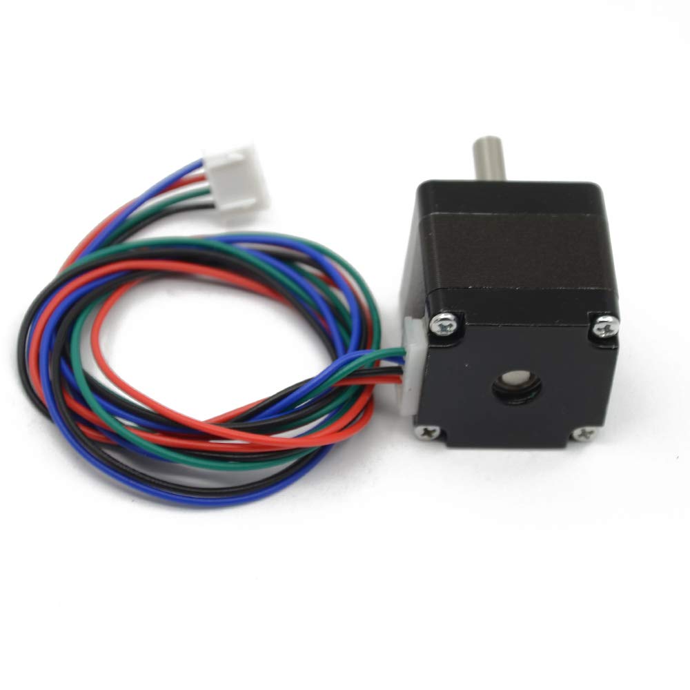 Iverntech Nema 11 Stepper Motor 28Mm Body 1.8 Stepper Angle 0.8A 2 Phase 4-Lead With 50Cm Cable For 3D Printer, Cnc Machine And