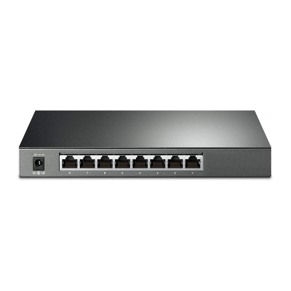 Tp Link Jetstream 8 Port Gigabit Smart Switch, L2/L3/L4 Qos And Igmp Snooping With Fanless Design, Centralized Management (Tl Sg