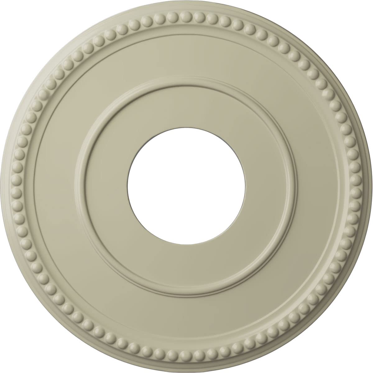 Ekena Millwork Bradford Ceiling Medallion, Clear Yellow