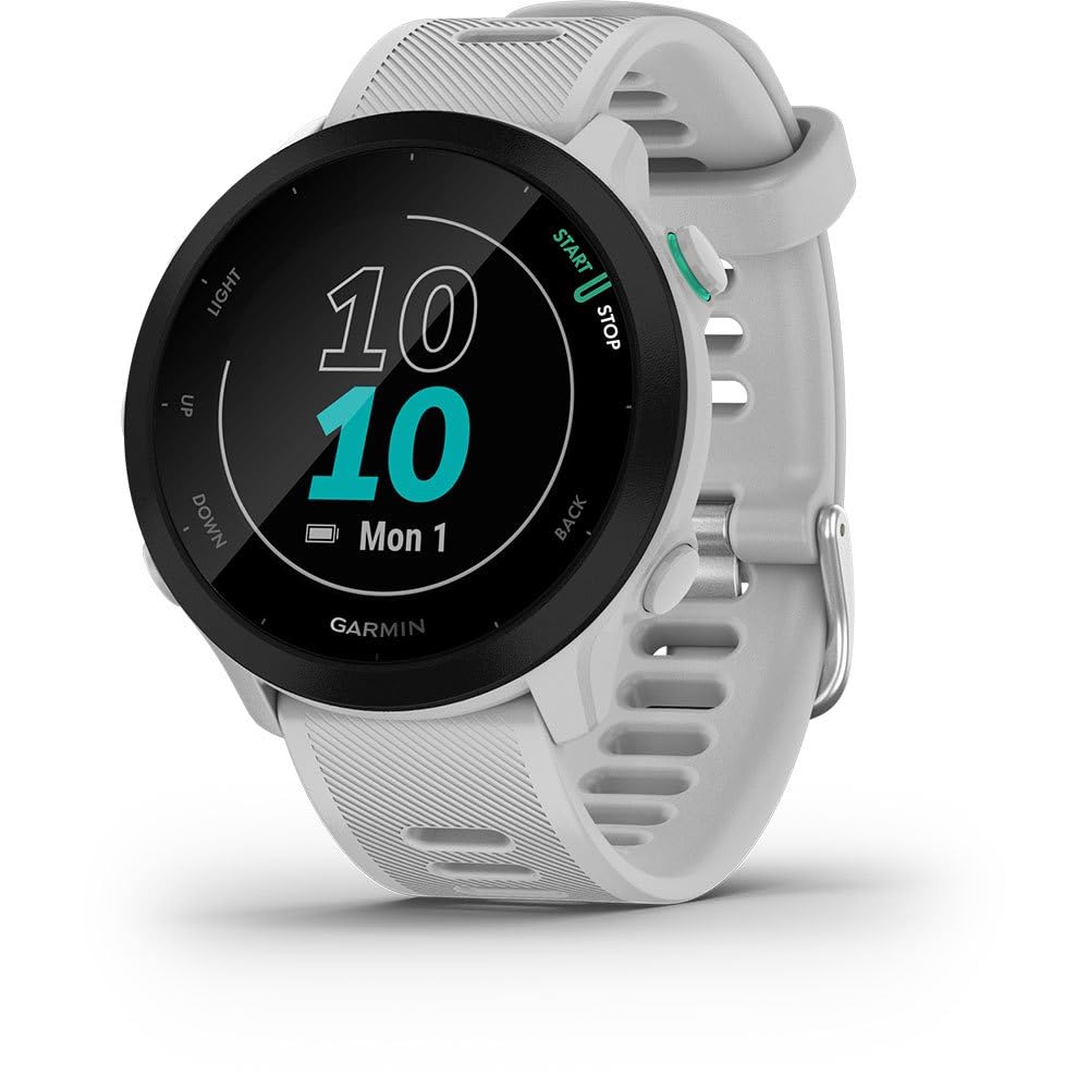 Garmin Forerunner 55 Blanco/42mm Smartwatch Running/GPS/Monitor De Heart Rate