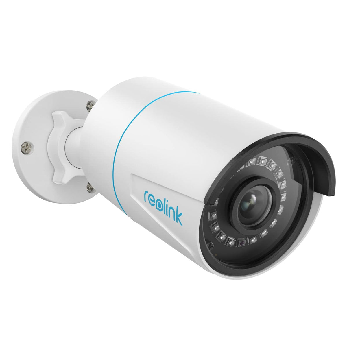 Reolink 5Mp Security Poe Ip Camera, Human/Vehicle/Pet Detection, Time Lapse,100Ft Ir Night Vision, Work With Smart Home, Support 256Gb Sd Card, Surveillance Outdoor Indoor, Rlc 510A