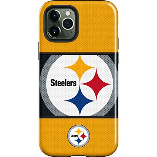 Skinit Impact Phone Case Compatible With Iphone 12 Pro   Officially Licensed Nfl Pittsburgh Steelers Zone Block Design