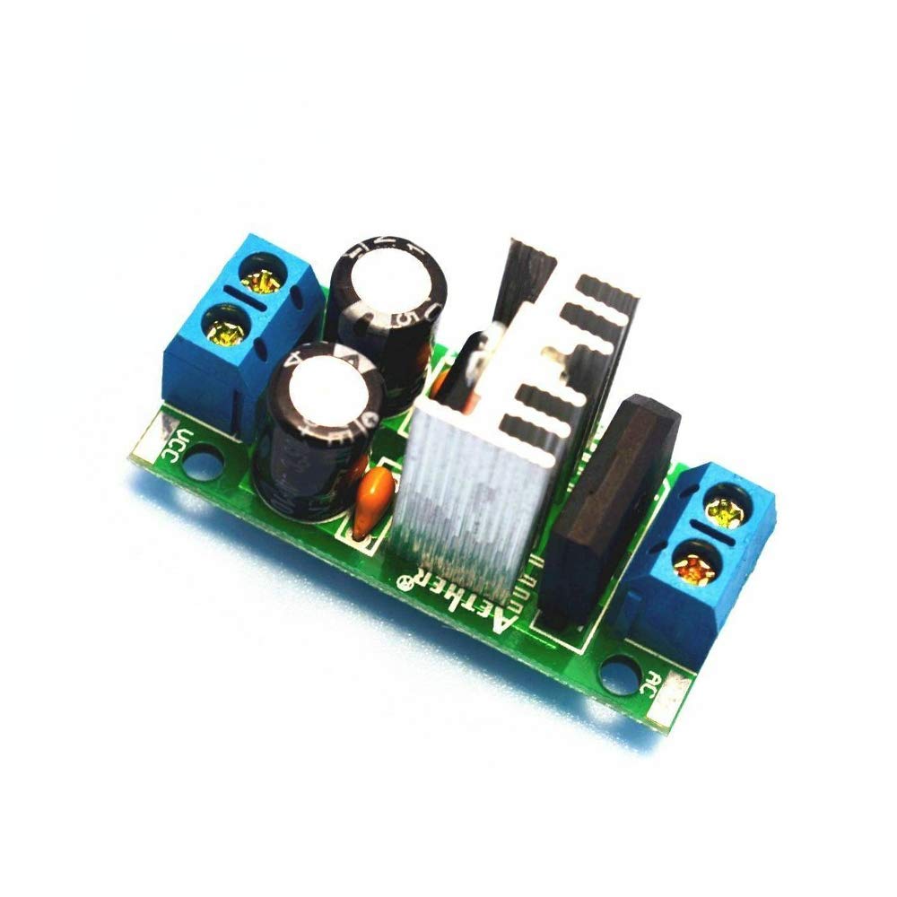 Devmo 2Pcs 6 15V Ac Or Dc To 5V Dc L7805 Lm7805 Voltage Rectifier Regulator Power Supply Module