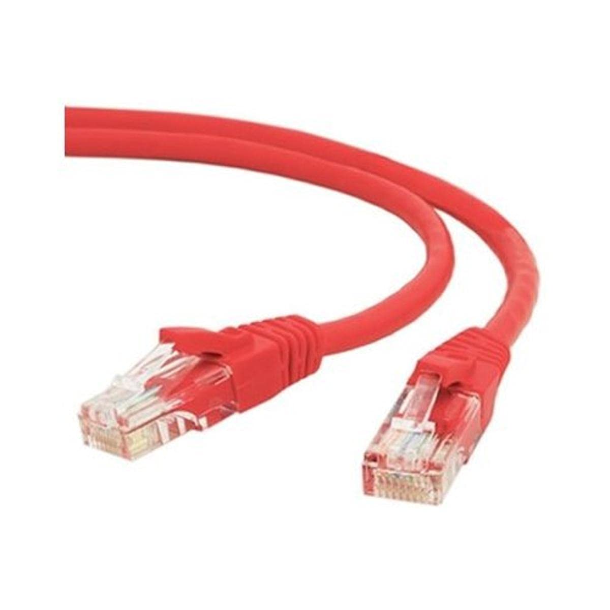 Unirise, USA Unirise USA LLC Cat5e Shielded Gigabit Ethernet Patch Cable Utp Red Snagless 1ft