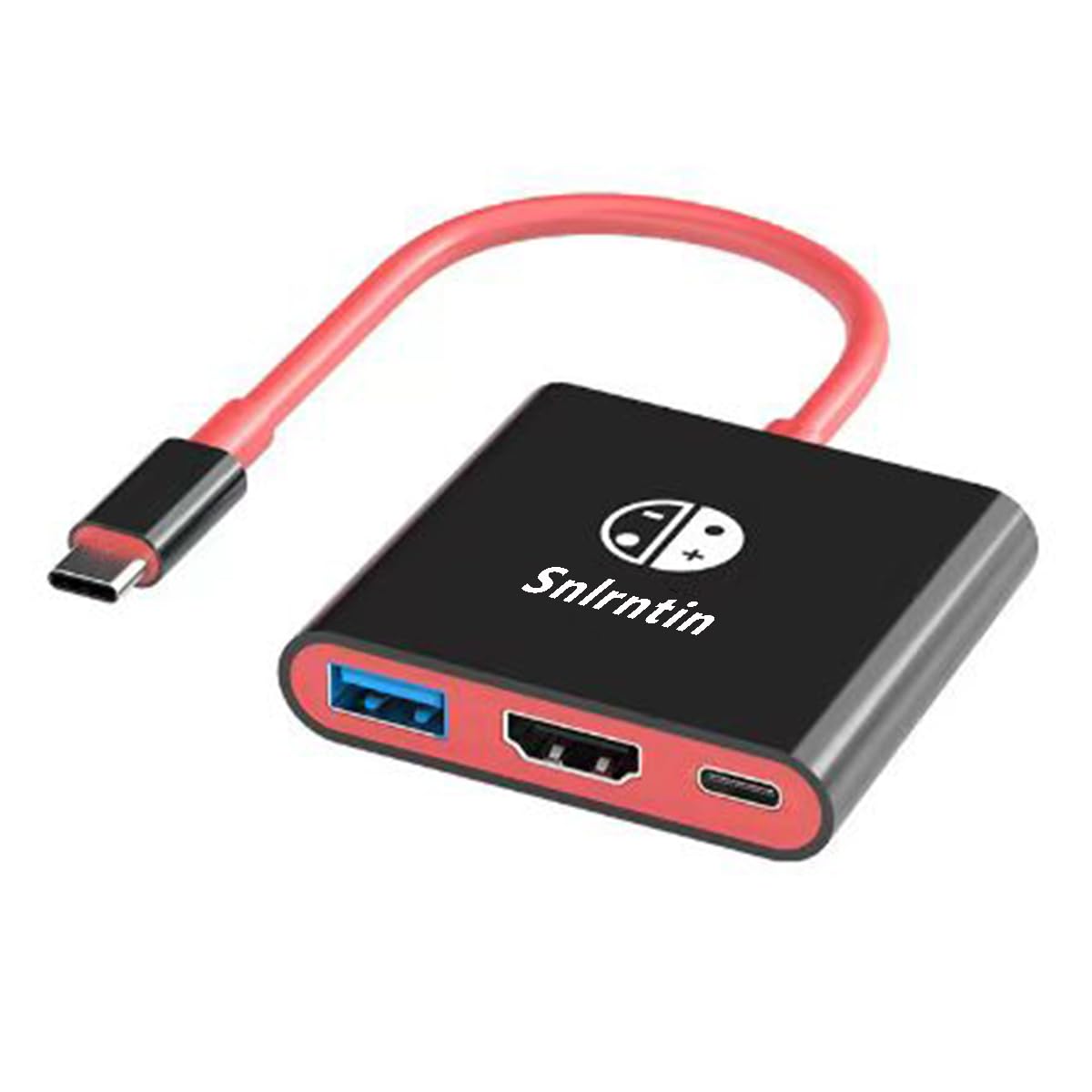 Usb C To Hdmi Multiport Adapter For Switch, 3 In 1 Usb C Digital Av Adapter Converter With 4K Hdmi Output/ Pd 100W Charging/ Usb