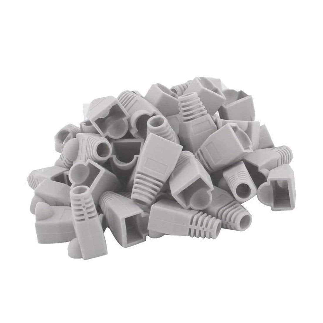 YIOVVOM RJ45 Strain Relief Boots (Light Gray)
