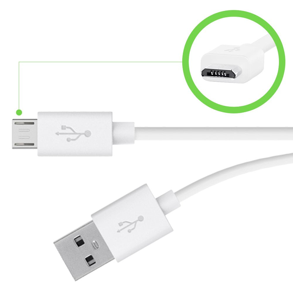 Belkin Mixit? Micro Usb Cable For Samsung Phones (White, 4 Feet)