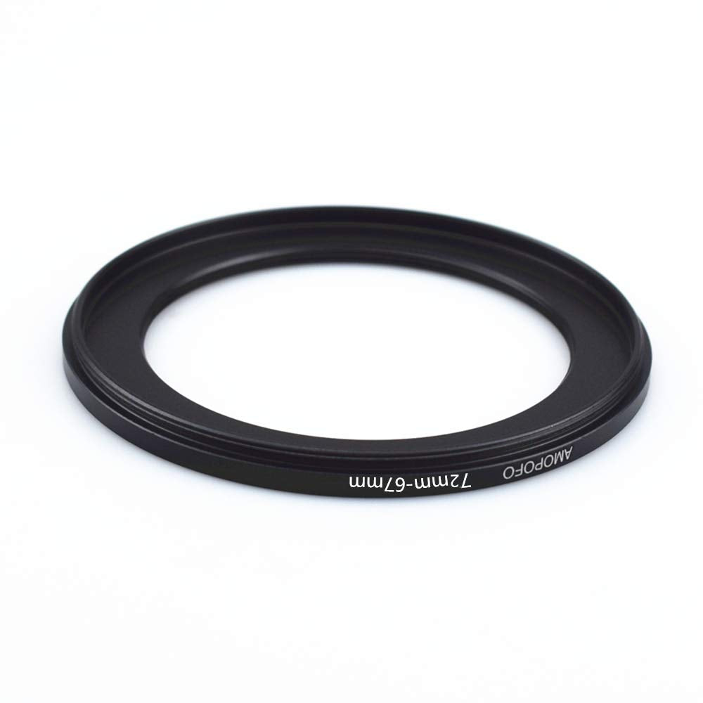 72Mm To 67Mm Camera Filters Ring Compatible All 72Mm Camera Lenses Or 67Mm Uv Cpl Filter Accessory,72 67Mm Camera Step Down Rings