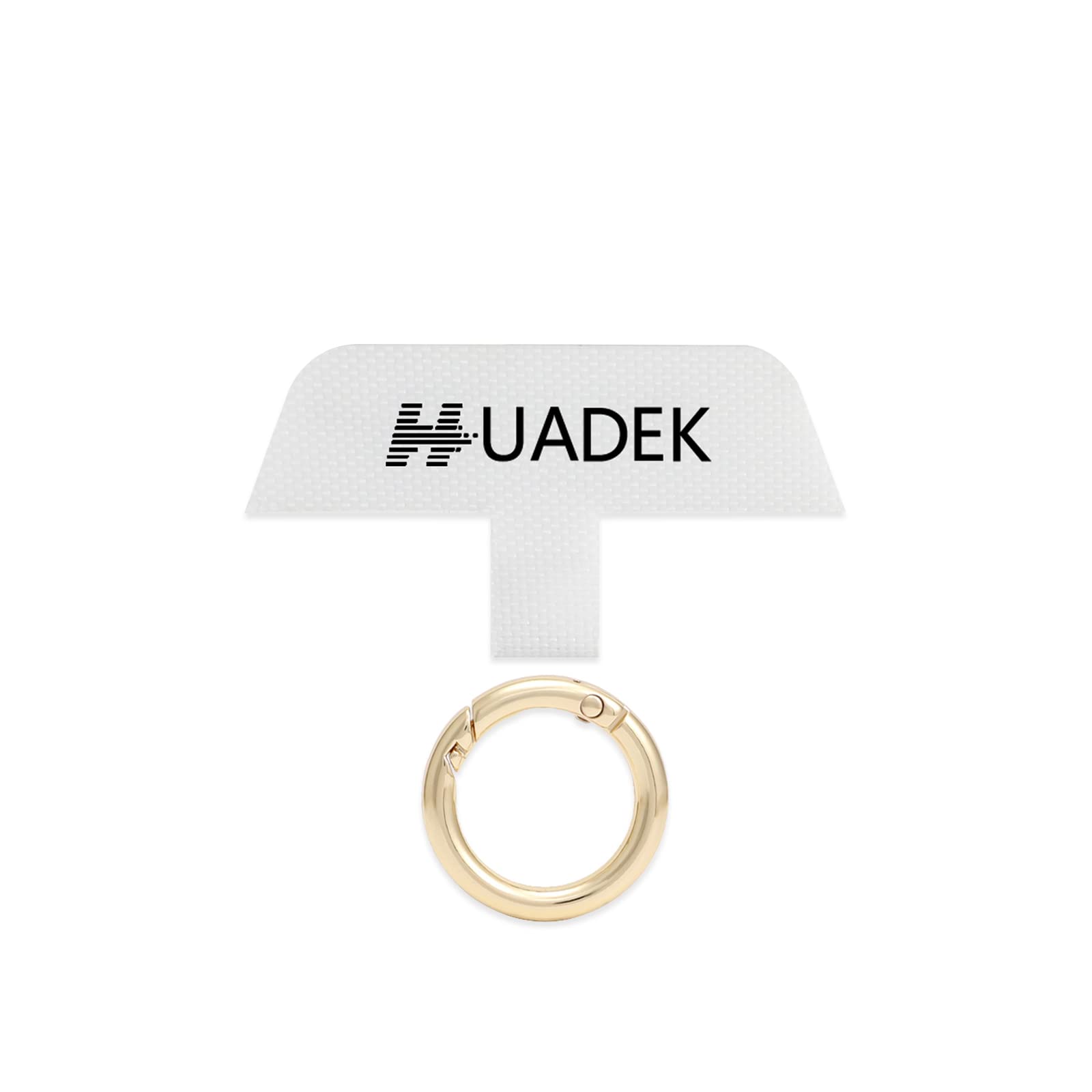 Huadek Universal Phone Tether Tab Phone Strap Connector For Cell Phone Safety Lanyard Tab For Straps (Universal Contag(White) X3