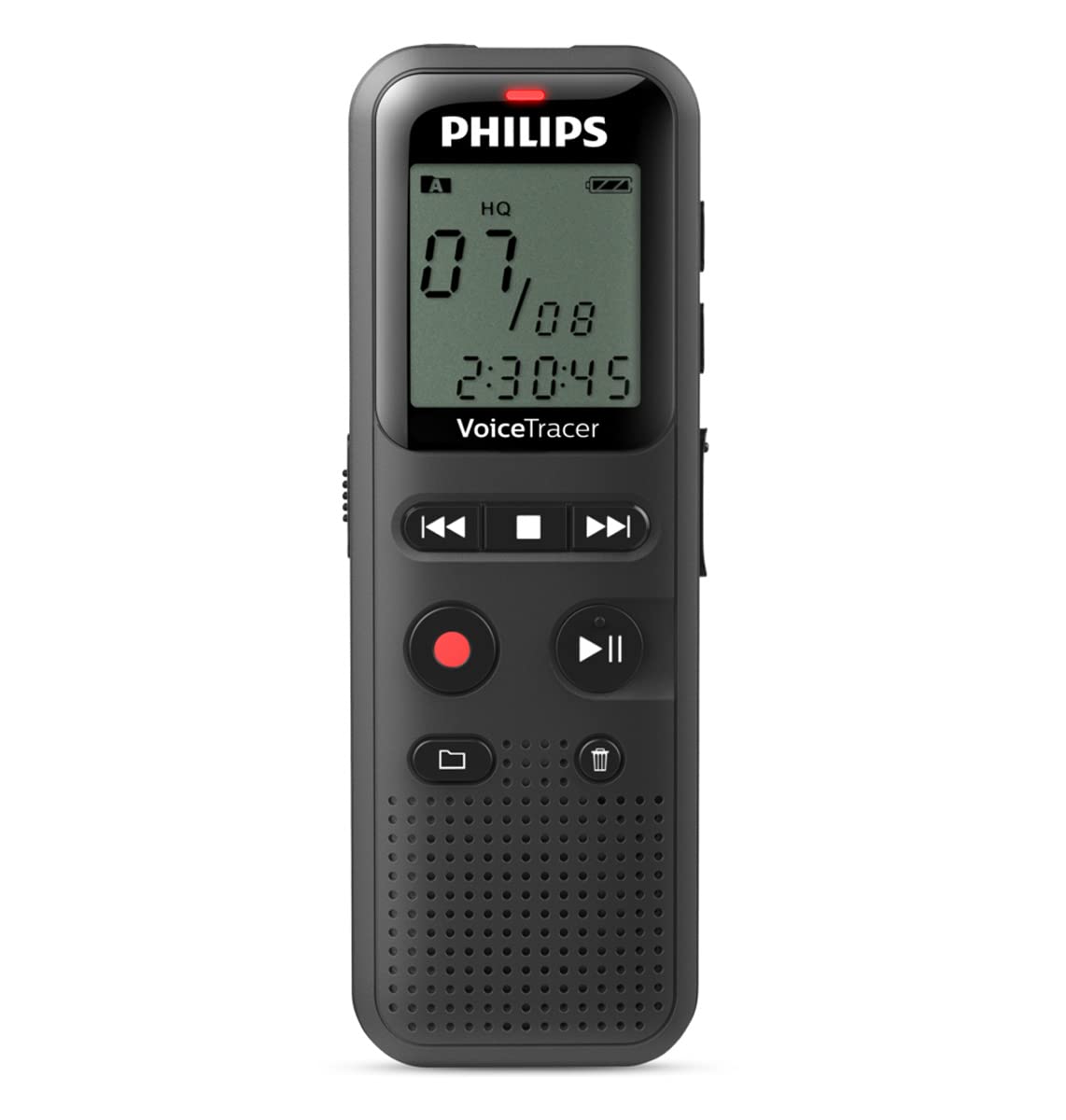 Philips Voicetracer Audio Recorder For Easy Notes Recording Dvt1160