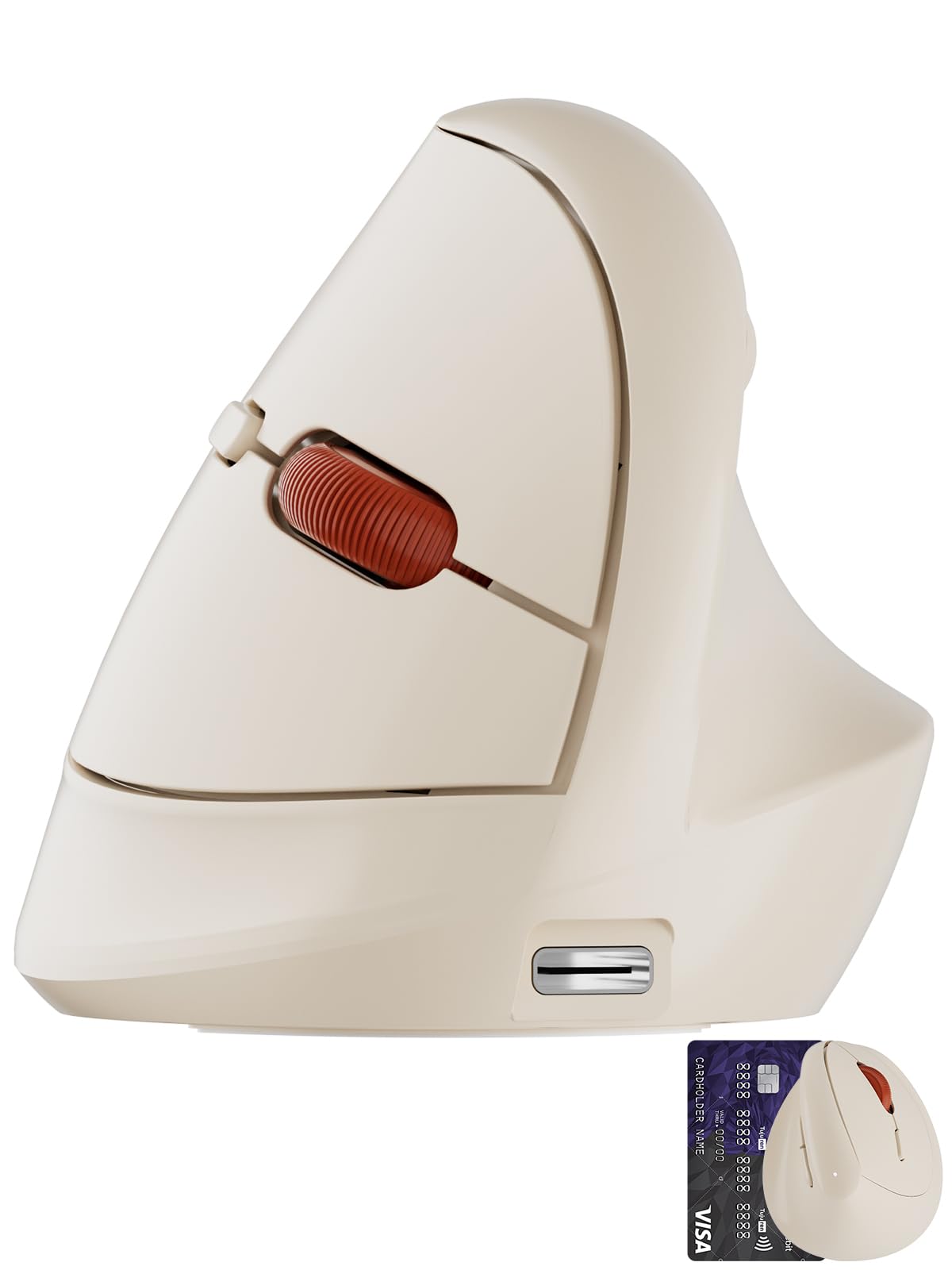 DAREU Ergonomic Vertical Wireless Mouse for Small Hands