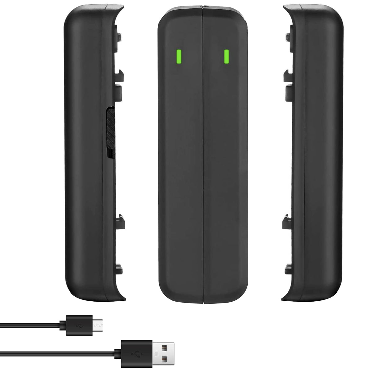 Lp Insta360 One R Battery Charger Pack, Compatible With Insta360 One R Action Camera, 2 Pack Replacement Battery & Dual Slot Fas