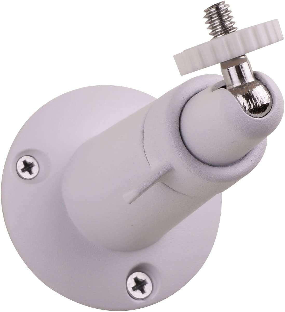 Vomenc Compatible For Nest Cam Wall Mount Versatile Aluminum Bracket Compatible For Nest Cam Outdoor Security Camera (1Pack)