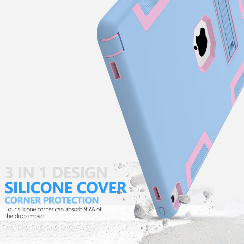 Case For Ipad Pro 12.9 Case 2017/2015 (Old Model,1St & 2Nd Gen), Puxicu Heavy Duty Rugged Protective, Cover For Ipad Pro 12.9''