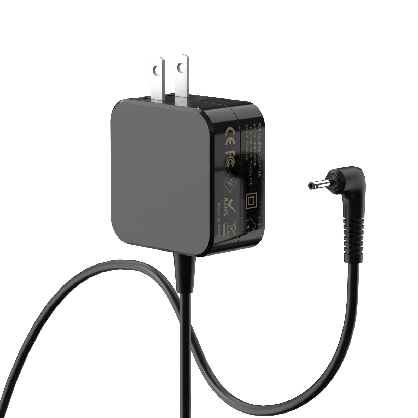 26W Laptop Charger For Samsung Chromebook 2 3; For 11.6' Samsung Chromebook Xe500C13, Xe501C13, Xe303C12, Xe500C12, Xe503C12, Xe503C32, Pa 1250 98, Ad 2612Aus Power Supply Cord