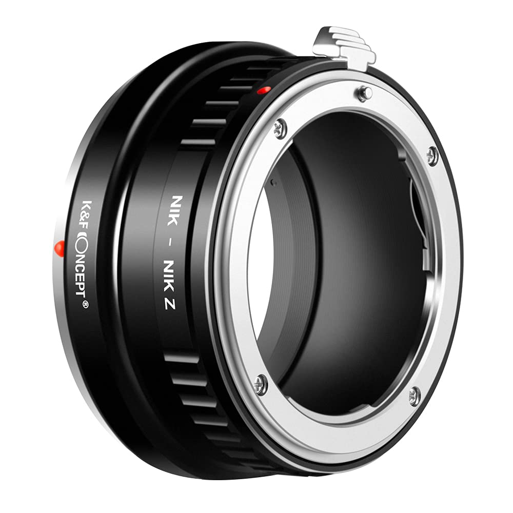 K&F Concept Ftz Lens Mount Adapter Compatible With Nikon F/Af Ai Ai S Lens To Nikon Z Series Z6 Z7 Camera