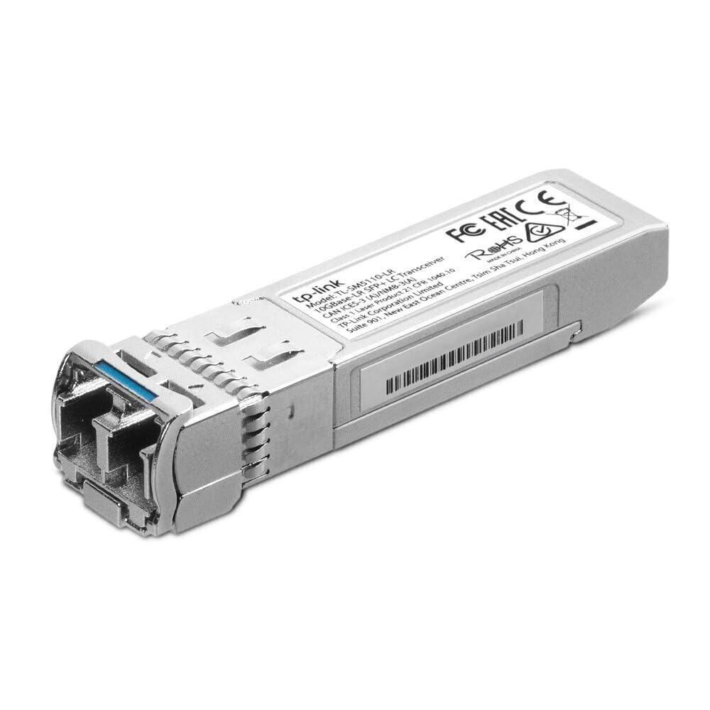 TP-Link TL-SM5110-LR | 10G-LR SFP+ LC Transceiver, Single-Mode SFP ...