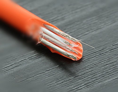 Sqrmekoko Replacement Charging Power Supply Cable for JBL Wireless Speaker - Orange Cord Line