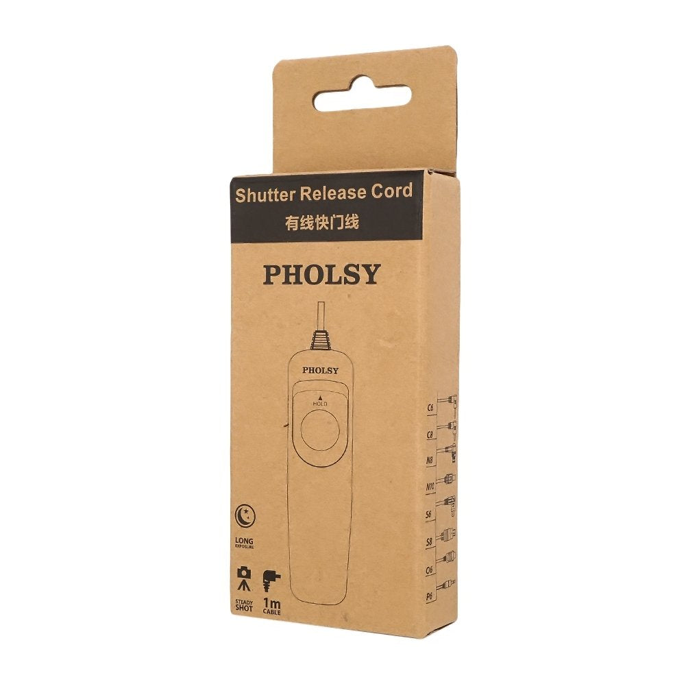 Pholsy C6 Shutter Remote Control Release Switch Compatible With Canon R10 R6 R8 90D 250D 200D 850D Sx50Hs; For Olympus E M1X E M