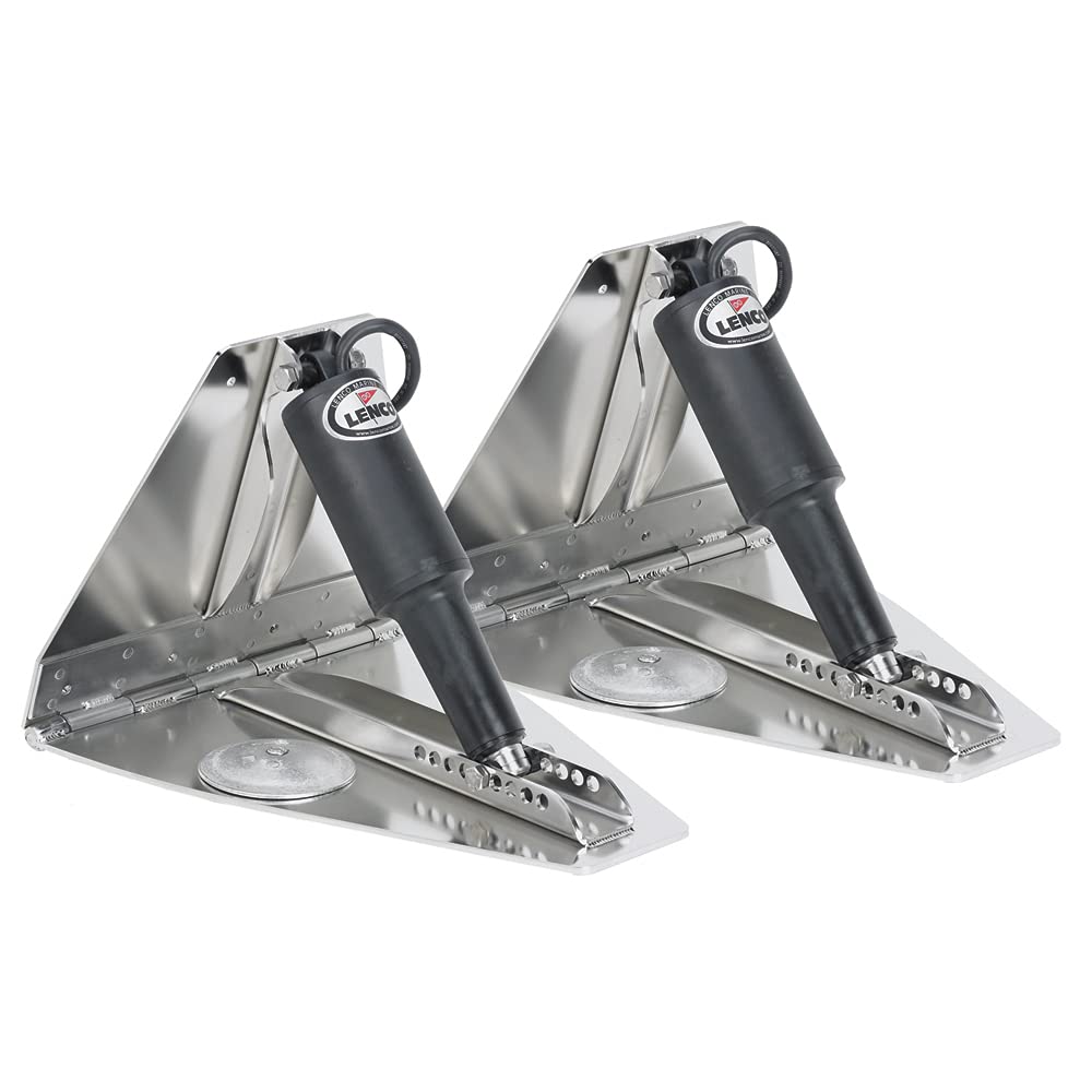 Lenco 14'' X 12'' High Performance Trim Tab Kit W/O Switch Kit12V