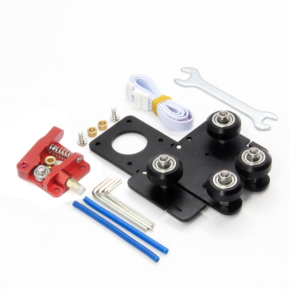 Befenybay Upgrade Direct Single Gear Extruder Support Kit Easy Print Flexible Filament For Creality Ender 5 /Ender 5 Pro/Ender 5