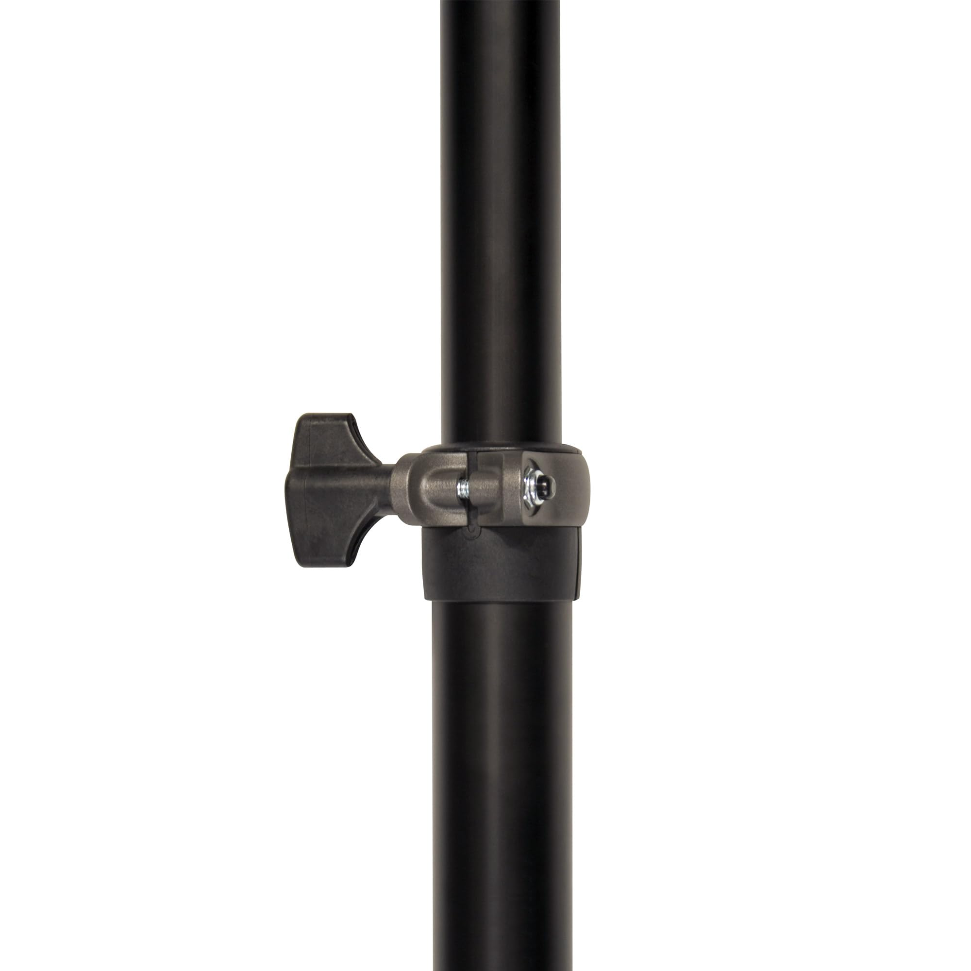 Ultimate Support Ts-88B Original Series Aluminum Tripod Extra Tall Speaker Stand W/Integrated Speaker Adapter - Black