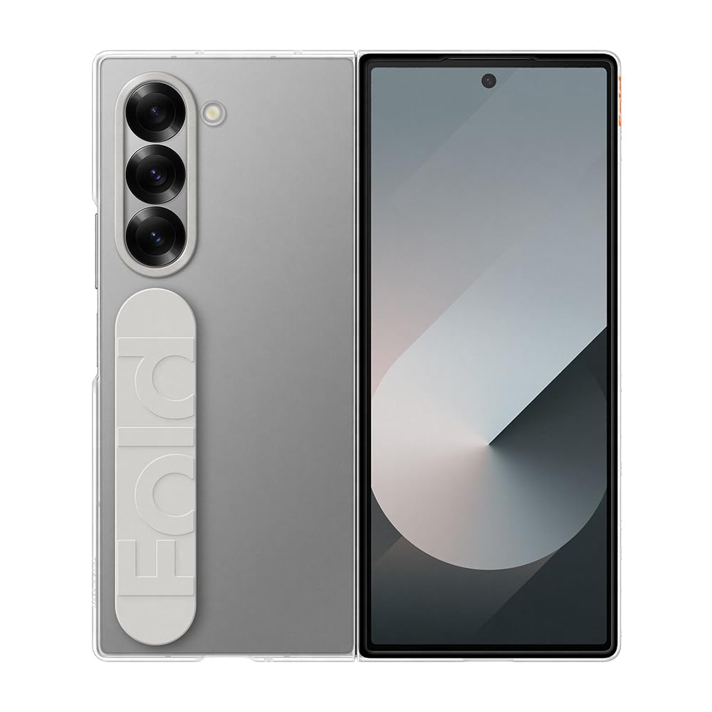 Samsung Galaxy Official Clear Grip Case for Galaxy Z Fold6, Transparent