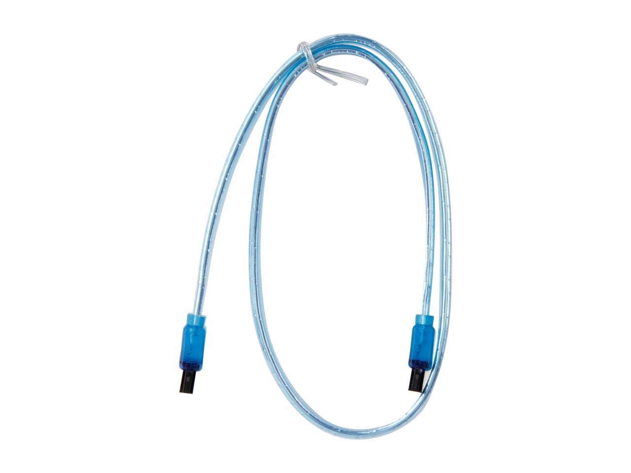 Nippon Labs Sata3 1.5Ft Bu 18 Inch Sata Cable, Blue