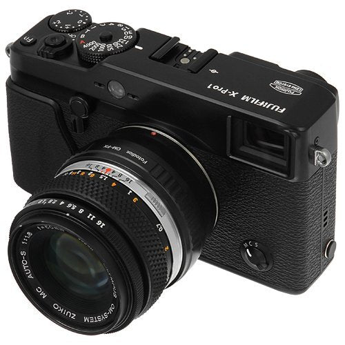 Fotodiox Lens Mount Adapter Compatible With Olympus Zuiko (Om) 35Mm Slr Lens On Fuji X-Mount Cameras
