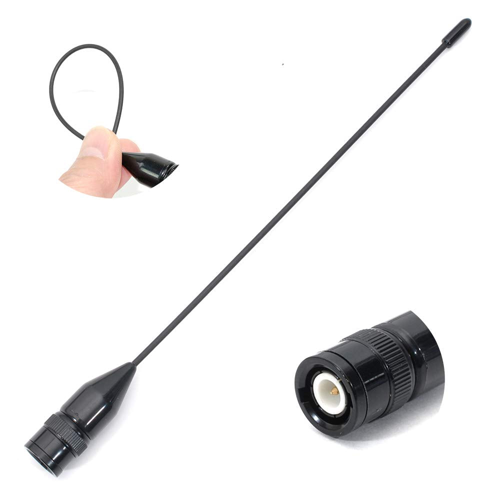 Slim Bnc Wide Band Scanner Antenna For Uniden Bcd325P2 Bc75Xlt Bc125At Whistler Trx 1 Ws1080 Ws1040 Radioshack Pro Icom Aor Yaes