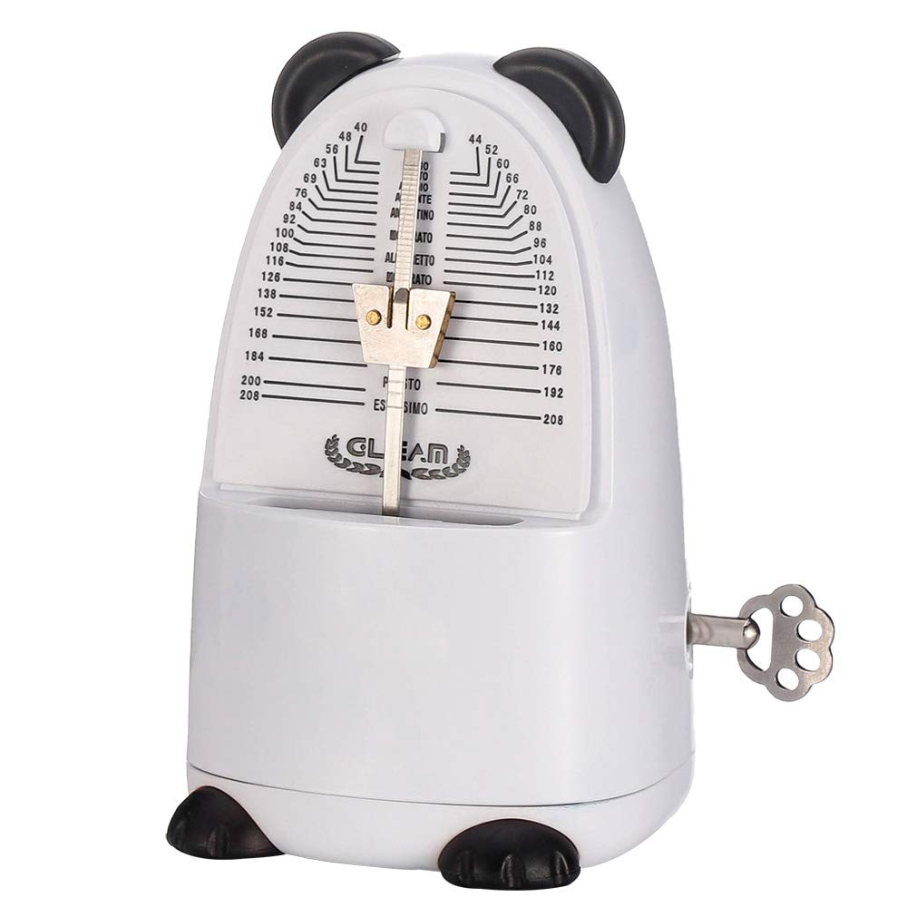 Cartoon Mechanical Metronome For Piano With Bell, Black Panda