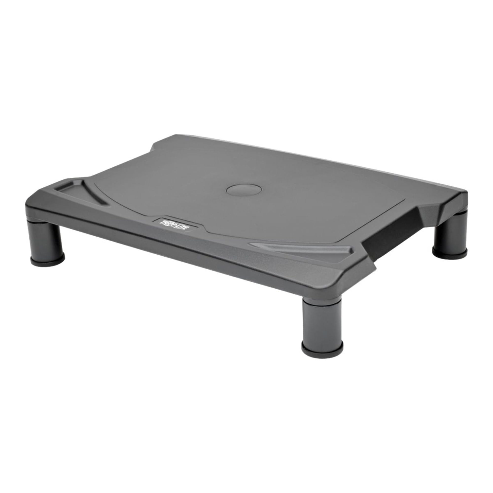 Tripp Lite Adjustable Computer Monitor Stand For Desks, 15.5 X 11.25 In., Rubber Feet, Black, 5 Year Warranty (Mr1612)