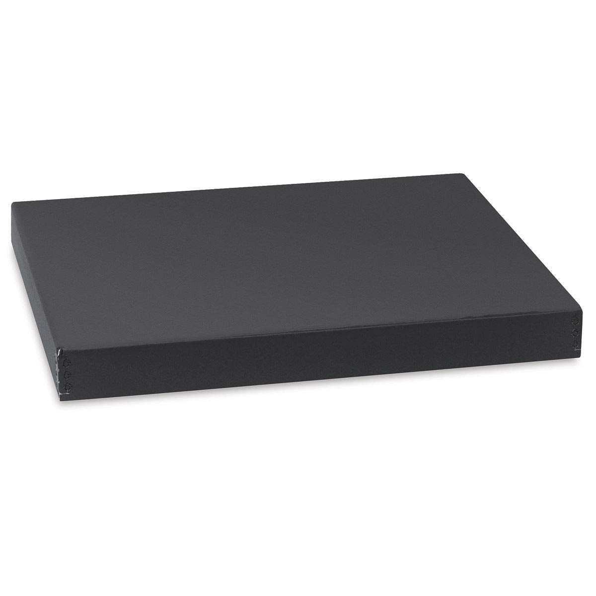 Lineco Archival 13x19 Print Storage Box, Drop Front Design, 13 1/2 x 19 1/2 x 1 1/2, Exterior Color: Black Custom LIN-733-2119