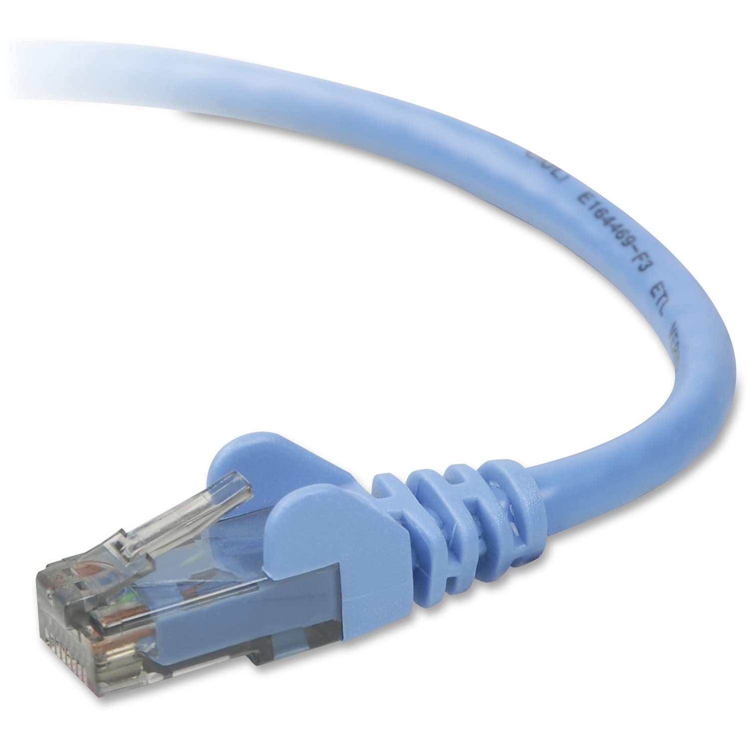 Belkin Snagless Cat6 Patch Cable Rj45M/Rj45M; 3 Blue (A3L980B03 Blu S), 3 Feet
