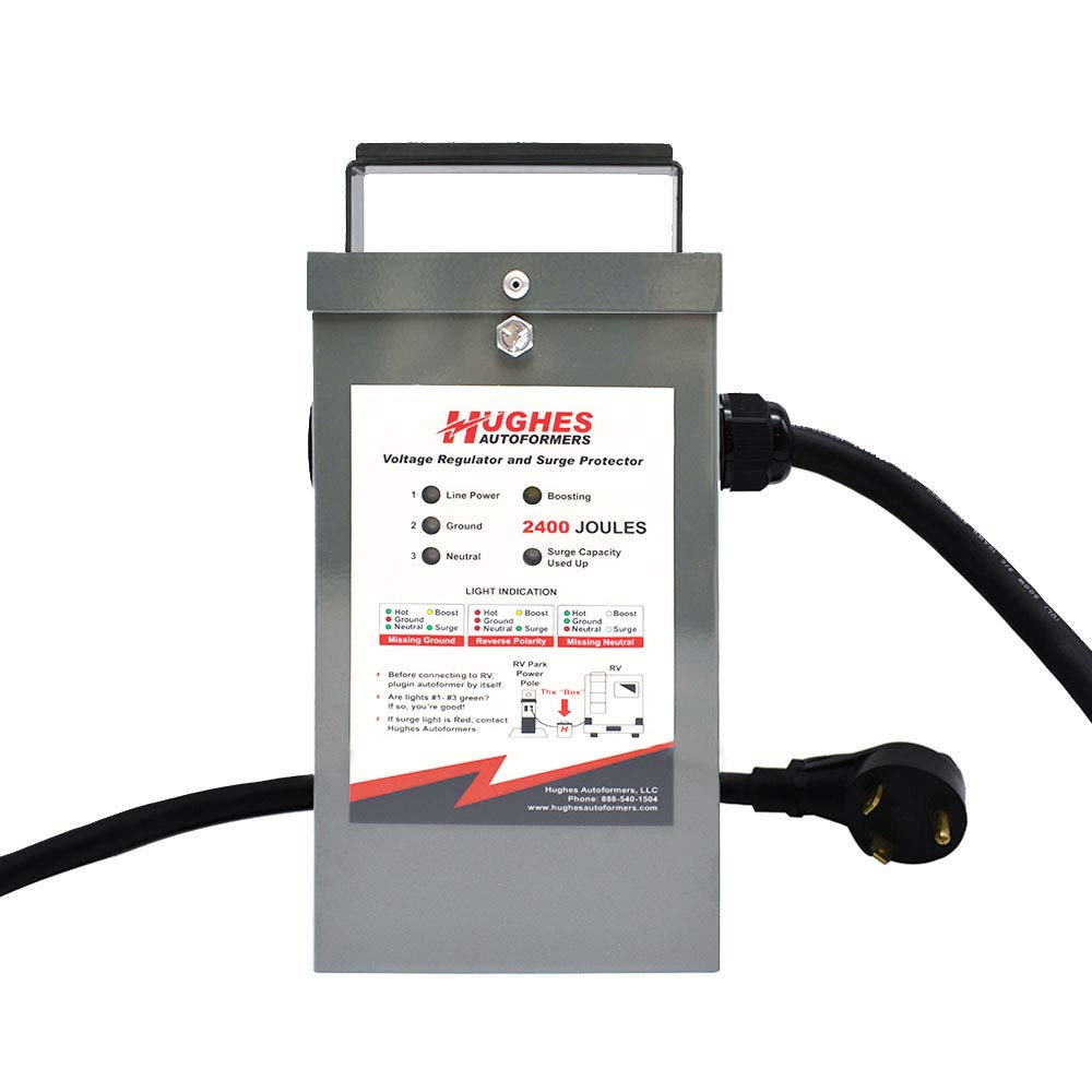 Hughes Voltage Booster With Surge Protection   30 Amp