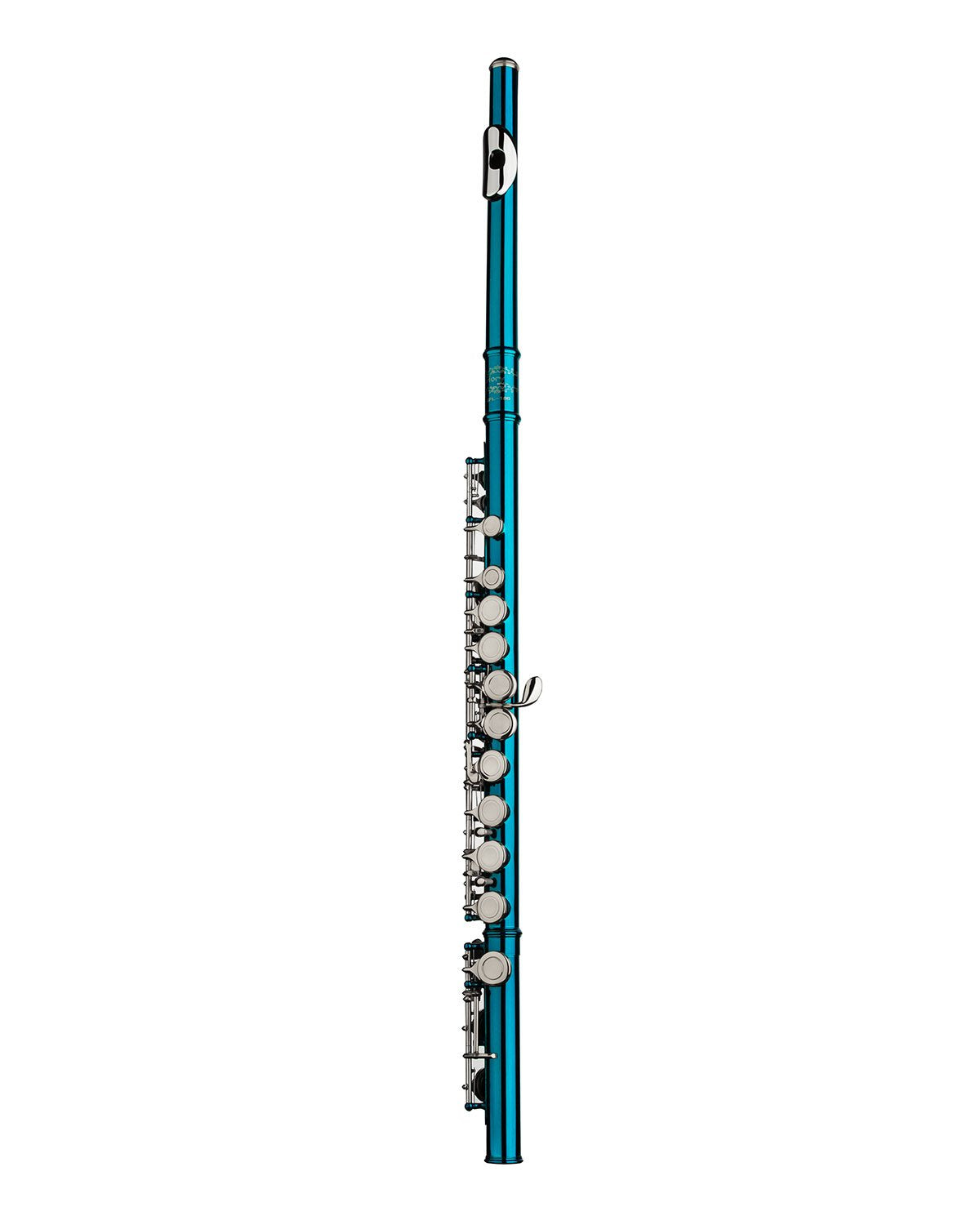Glory Closed Hole C Flute With Case, Tuning Rod And Cloth,Joint Grease And Gloves,Sea Blue