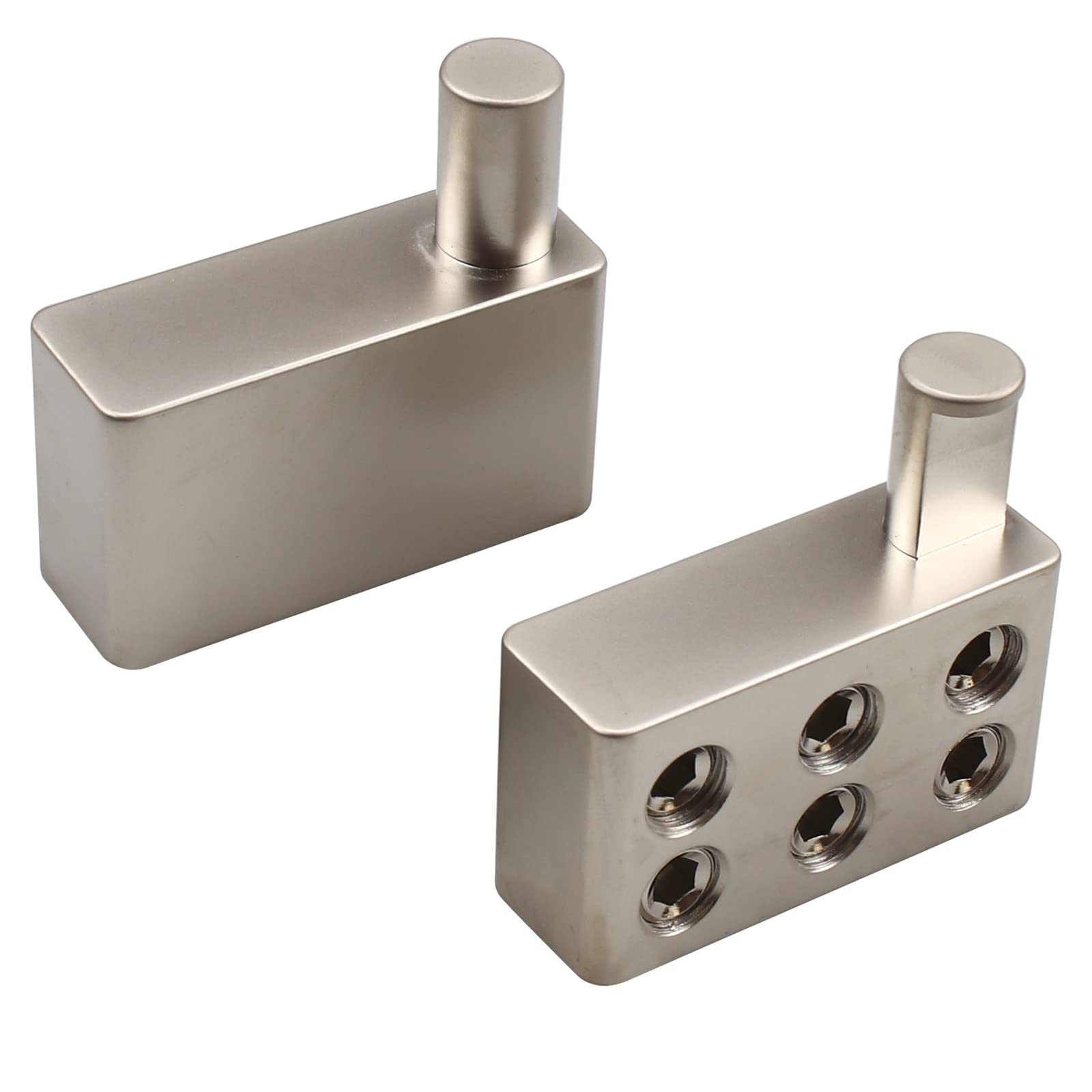 Zookoto 2 Pcs 3X0Ga Wire Ga Reducer, For Car Stereo Audio Awg Pin Power Ground Wire Reducer, 0 Gauge Wire To A 12.3Mm