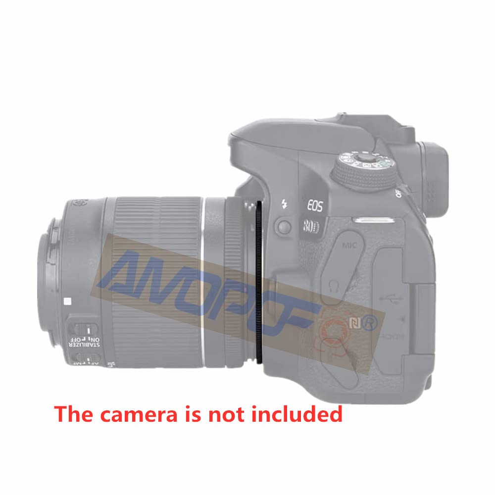 52Mm Macro Lens Reverse Ring Compatible With Ef/Ef S 90D 80D 70D 60Da 60D 50D 40D 30D T6 T7 T5 Sl3 Sl2 T8I T7I T6I T6S T5I With 52Mm Filter Thread Lens(52Mm Eos).