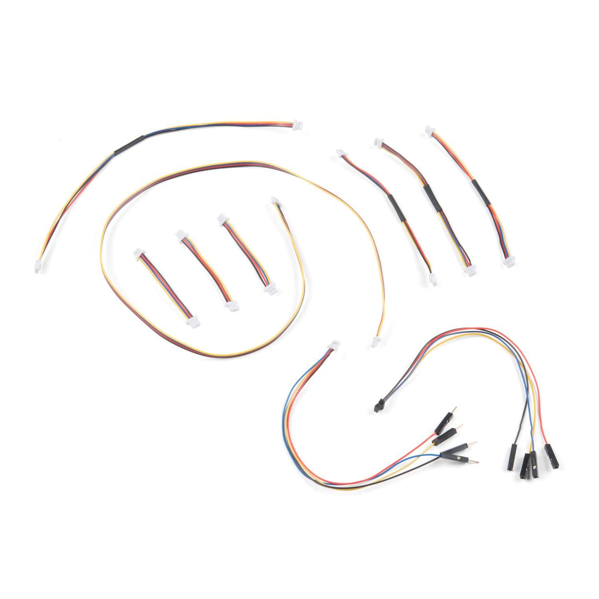 Sparkfun Qwiic Cable Kit Hook Up I2C Qwiic Development Boards In No Time No Soldering Required Includes 10 Different Lengths Sty